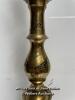 *LARGE VINTAGE DECORATIVE HEAVY BRASS HOOKAH SHISHA PIPE / APPEARS IN GOOD CONDITION - 5