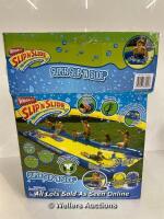*WHAM-O 26FT (7.90M) SUPER SLIP 'N SLIDE WITH INFLATABLE BOARDS / SIGNS OF USE / AS FOUND
