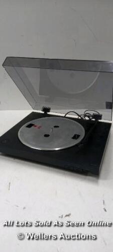 *SONY PSLX310BT BLUETOOTH TURNTABLE / UNTESTED / NO POWER CABLE