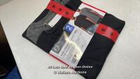 *SET OF TWO GENTS MONDETTA OUTDOOR PROJECT PERFORMANCE T-SHIRTS / GREY & BLACK / M / NEW