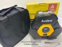 *AUDEW PORTABLE AIR COMPRESSOR PUMP 12V / 150PSI / APPEARS TO BE NEW - OPEN BOX