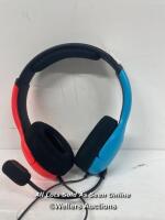 *NINTENDO LVL 40 WIRED STEREO GAMING HEADSET / MINIMAL SIGNS OF USE