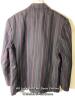 *STRIPED SUIT JACKET BY WILLSON, SIZE UNKNOWN - 2