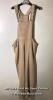 *OVERALL DRESS, UNBRANDED, SIZE UNKNOWN