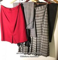 *4X ASSORTED TROUSERS AND SKIRTS, SIZES VARY AND INCLUDE 14