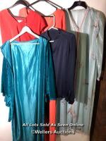 *5X ASSORTED DRESSES AND TOPS, GERARD PASQUIER, AUTOGRAPH, SIZES VARY AND INC. 42
