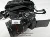 *CANON EOS DIGITAL CAMERA DS126721 WITH SAMYANG LENS AF 85/1.4RF 0.90M/2.95FT INC. X1 BATTERY AND CASE