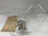 *LAURA ASHLEY RYE GLASS PENDANT CEILING LIGHT / APPEARS UNUSED / WITHOUT BOX [3078]