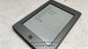 *AMAZON KINDLE TOUCH / D01200 / POWERS UP & APPEARS FUNCTIONAL