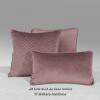 *AUGUST GROVE HOUSTON QUILTED CUSHION COVER / COLOUR: BLUSH [2985]