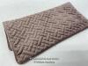 *AUGUST GROVE HOUSTON QUILTED CUSHION COVER / COLOUR: BLUSH [2985] - 2