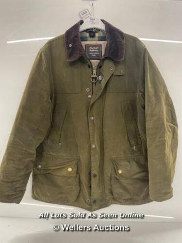 *BARBOUR PRE-OWNED JACKET SIZE: L