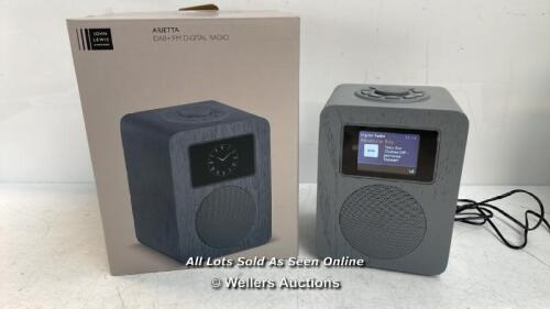 * JOHN LEWIS & PARTNERS ARIETTA DAB/DAB+/FM RADIO / APPEARS NEW, OPEN BOX / POWERS UP AND APPEARS FUNCTIONAL