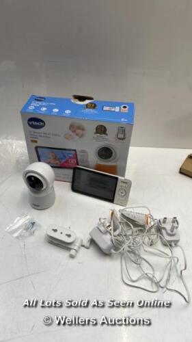 * VTECH RM5754HD 5INCH SMART WI-FI 1080P VIDEO MONITOR / POWERS UP & APPEARS FUNCTIONAL