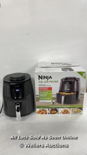 * NINJA AIR FRYER / POWERS UP, NOT FULLY TESTED / MINIMAL SIGNS OF USE