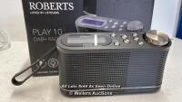 *ROBERTS PLAY 10 DAB RADIO / APPEARS IN GOOD CONDITION / UNTESTED / WITHOUT POWER SUPPLY