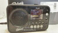 *ROBERTS PLAY 20 DAB RADIO / POWERS UP, MISSING AERIAL / STILL APPEARS FUNCTIONAL