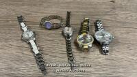 5X ASSORTED WATCHES/ROTARTY/SECONDA/