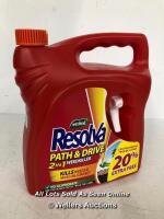 *WESTLAND RESOLVA PATH AND DRIVE 2 IN 1 WEEDKILLER / ALMOST FULL