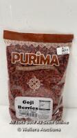 *GOJI BERRIES 1KG 500G 2KG DRIED WOLFBERRY BERRY ANTIOXIDANTS NATURAL SUPERFOOD