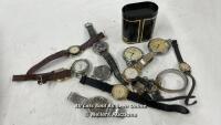 *JOB LOT OF WATCHES FOR SPARES OR REPAIRS 14