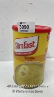 *SLIMFAST MEAL SHAKE, BANANA FLAVOUR, NEW RECIPE, 16 SERVINGS, 584 G LOSE WEIGHT
