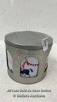 *M&S QUEEN PLATINUM JUBILEE ROTATING MUSICAL BISCUIT TIN - LTD EDITION GIFT
