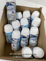 *15 X 200 ML BOTTLES OF ENSURE TWO CAL VANILLA FLAVOUR EXP 03/23