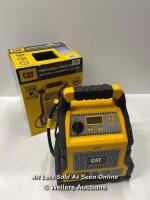 *CATERPILLAR PROFESSIONAL POWER STATION / POWERS UP, SIGNS OF USE, WITH CHARGER