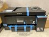 *EPSON ET-15000 WIDE FORMAT PRINTER WITH 5 X 100ML INK AND PAPER / NEW BUT DAMAGED HAS SMALL DAMAGE AT THE FRONT SEE IMAGES