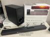 *SONY HTG700.CEK 3.1 CHANNEL SOUNDBAR WITH DOLBY ATMOS / POWERS UP / CONNECTS TO BLUETOOTH / PLAYS MUSIC / POOR SOUND QUALITY