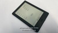 *AMAZON KINDLE / 8TH GEN (2016) / SY69JL / POWERS UP & APPEARS FUNCTIONAL