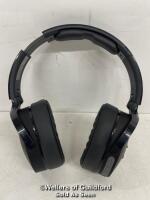 *SKULLCANDY TRUE WIRELESS HEADPHONE BLACK / POWERS UP/NOT FULLY TESTED/REQUIRES CHARGING
