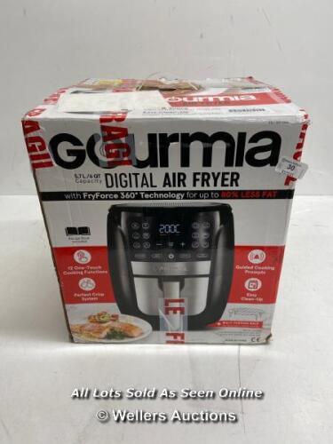*GOURMIA 5.7L DIGITAL AIR FRYER / NO POWER