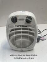 *2X DELONGHI HEATER FANS / USED / POWERS UP