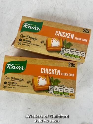 *KNORR CHICKEN STOCK CUBES