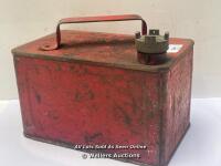 *VINTAGE SHELL PETROL CAN