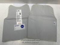 *EX POLICE BODY ARMOUR PLATES MEHLER WHITE BALLISTIC COLLECTORS PROTECTION [XOL259]