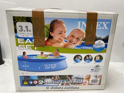 *EASY SET 10FT POOL / PUMP IN WORKING ORDER/POOL NOT BEEN TESTED