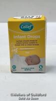*COLIEF INFANT DROPS (7ML) - LACTASE ENZYME DROPS FOR BABY CALMING COLIC RELIEF / NEW