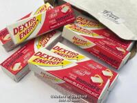 *DEXTRO ENERGY GLUCOSE TABLETS ALL FLAVOURS IN PACK SIZES 3, 6, & 12