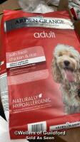 *ARDEN GRANGE ADULT DRY DOG FOOD CHICKEN AND RICE, 12 KG / NEW / NEW