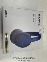*SONY WIRELESS NOISE CANCELLING STEREO HEADSET / WH-CH710N