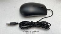 *DELL WIRED MOUSE / MS116-BK / MINIMAL SIGNS OF USE / COMES IN GENERIC BROWN BOX