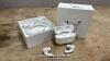 *APPLE AIRPODS PRO / WITH CHARGING POD / MWP22ZM/A / WITH CABLE / CONNECTS TO BLUETOOTH AND PLAYS MUSIC / MINIMAL SIGNS OF USE