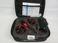 *QUADCOPTER 4D-M3 INCL. X2 BATTERY, X1 CONTROLLER, X1 CABLE CHARGER AND CASE