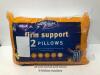 *SILENTNIGHT FIRM SUPPORT PILLOW PAIR, IDEAL FOR SIDE SLEEPERS [2981]