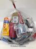 *BAG OF PART USED COSMETICS [123-04/11]