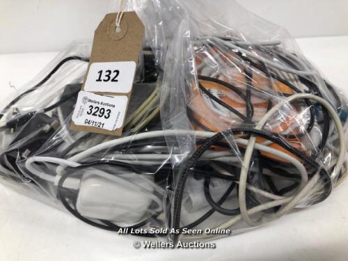 *BAG OF PHONE CHARGERS [132-04/11]