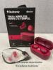 *SKULLCANDY SESH EVO RED TRUE WIRELESS EARBUDS / UNTESTED / MAY REQUIRE CHARGE